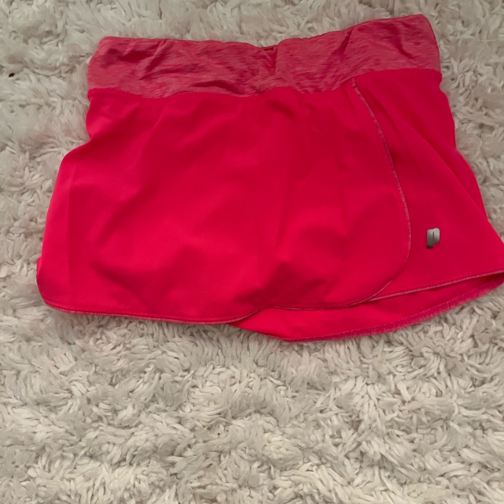 Bright pink prince tennis skirt